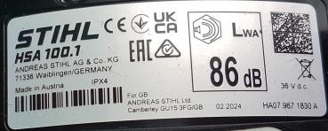 HSA 100 aus 02/2024 mit AP 300 S (NEU) und AL 301 (NEU)