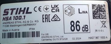 HSA 100 aus 02/2024 mit AP 300 S (NEU) und AL 301 (NEU)