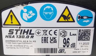 HSA 130 R  mit AR 3000 und AL 501