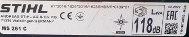 MS 261 C-M aus 2022