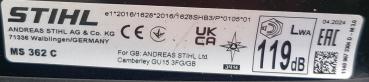 MS 362 C-M aus 04/2024