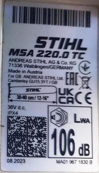 MSA 220 TC-O aus 08/2023 mit 2 x AP 200 und AL 301 (Neu)