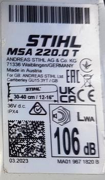 MSA 220 T aus 03/2023 mit 2x AP 200 S (NEU) und AL 301 (NEU)