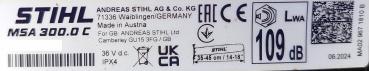 MSA 300 C-O aus 06/2024 mit AP 500 S und AL 301 NEU