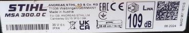MSA 300 C-O aus 06/2024 mit AP 500 S und AL 301 NEU