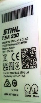 TSA 230 aus 12/2022 mit AP 300 S und AL 301(NEU)