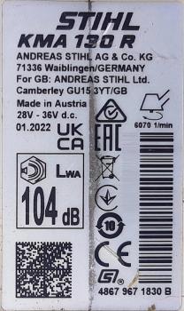 KMA 130 R aus 01/2022