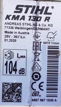 Preview: KMA 130 R