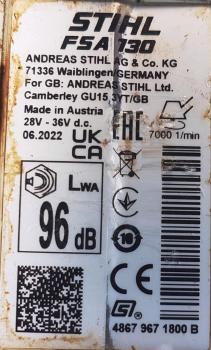 FSA 130 aus 2022