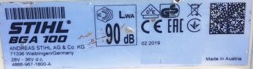 BGA 100 inkl. AP 500 S , AL 301 ( Neu ) und Doppelschultergurt und Akku Tasche mit Anschlusskabel !!!