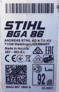 BGA 86 aus 2021 mit AP 300 S u. AL 301