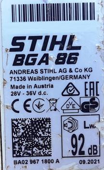 BGA 86 aus 09/2021 mit AP 300 S u. AL 301(NEU)