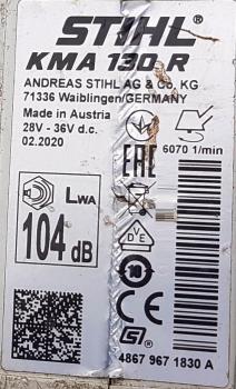 KMA 130 R + BG-KM + AR 3000  und AL 301