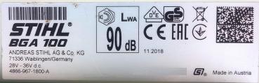 BGA 100 inkl. AP 300 S , AL 301 ( Neu ) und Akku Tasche mit Anschlusskabel !!!