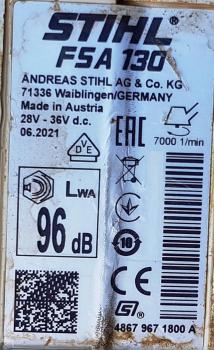 FSA 130 aus 2021 + AP 500 S + AL 301 (NEU) und Akkutasche mit Anschlussleitung ( NEU )