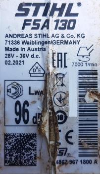FSA 130 + AP 500 S + AL 301 (NEU) mit Doppelschultergurt und Akkutasche mit Anschlussleitung