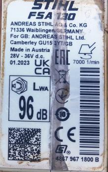 FSA 130 aus 2023 mit AR 3000 und AL 301