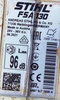 FSA 130 aus 06/2021 + AR 3000 und AL 501 (NEU)