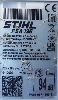 FSA 135 aus 2023 mit AP 500 S mit AL 301(NEU)