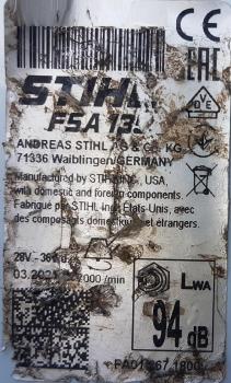 FSA 135 aus 2022 mit AR 2000 L mit AL 301 (NEU)