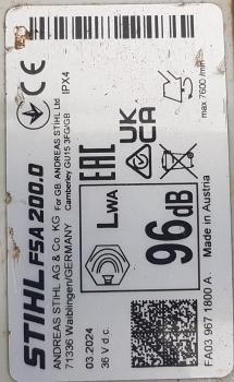 FSA 200 aus 2024 mit AP 500 S NEU und AL 301 NEU