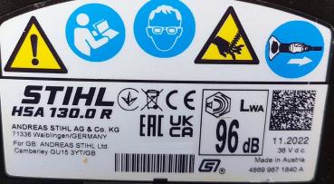 HSA 130 R aus 11/2022
