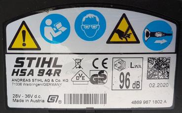 HSA 94 R aus 02/2020
