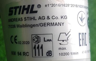 KM 94 RC-E + FS-KM Kreissägeblatt