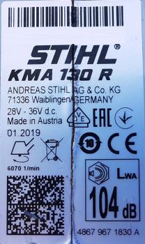 KMA 130 R + BG-KM + AR 3000  und AL 301