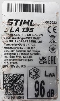 HLA 135 aus 06/2022 mit AR 3000 L und AL 501