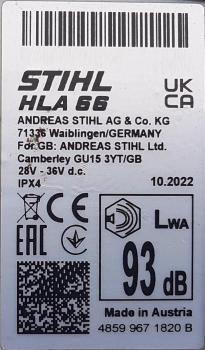 HLA 66 aus 10/2022 inkl. AP 200 S NEU und AL 301 NEU