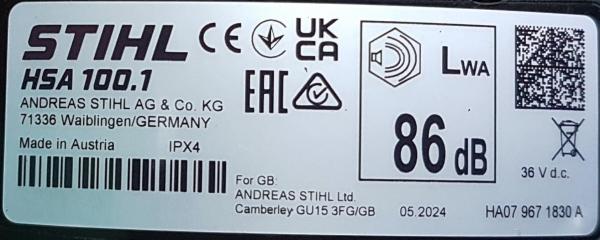 HSA 100  aus 05/2024 inkl. AP 300 S + AL 301