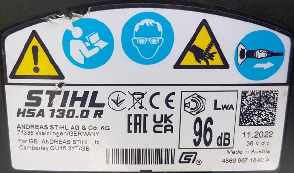 HSA 130 R  mit AR 3000 und AL 501