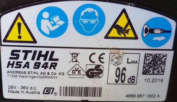 HSA 94 R inkl. AR 3000 + AL 301