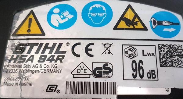 HSA 94 R mit AP 500 S und AL 301 NEU + Tragesystem NEU