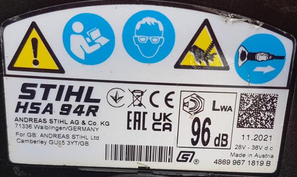 HSA 94 R aus 11/2021 + AR 3000 und AL 301 NEU