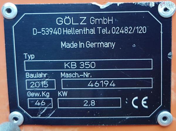 GÖLZ Kernbohrgerät KB 350 mit Stihl Antriebsmotor FS 560