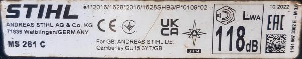 MS 261 C-M aus 10/2022