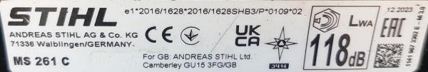MS 261 C-M aus 12/2023