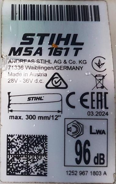 MSA 161 T aus 2024 mit 2 x AP 200 und AL 301 NEU