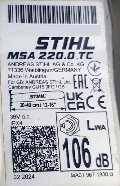 MSA 220 TC-O aus 2024 mit AP 500 S und AL 301 (Neu)