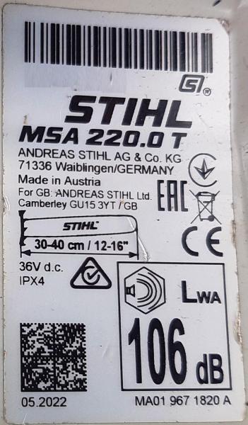 MSA 220 T aus 05/2022 mit AP 300 S (NEU ohne OVP) und AL 301 (NEU)