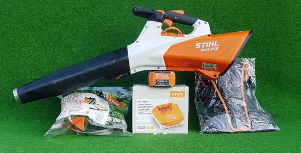 BGA 200 + AP 500 S + AL 301 inkl. Akkutasche mit Anschlussleitung und Doppelschultergurt