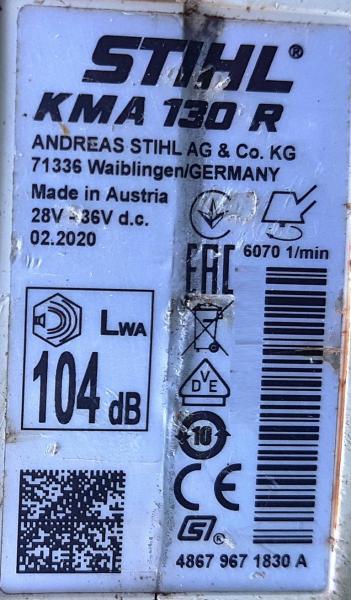 KMA 130 R aus 02/2020