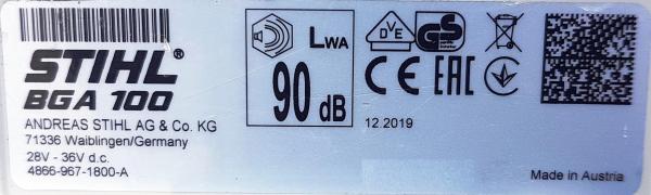 BGA 100 + AR 2000 L + AL 500