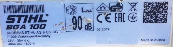BGA 100 inkl. AP 500 S , AL 301 ( Neu ) und Doppelschultergurt und Akku Tasche mit Anschlusskabel !!!