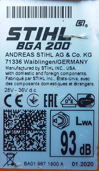 BGA 200  + AR 3000 und AL 500