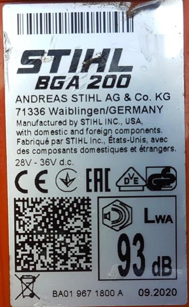 BGA 200 + AR 2000 L mit AL 301