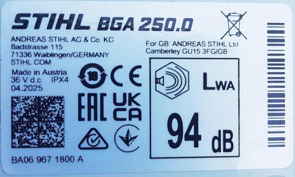 BGA 250 Vorführgerät aus 04/2025 inkl. AP 300 S u. AL 301 (NEU)