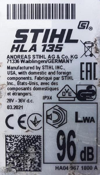 HLA 135 aus 2021 mit AP 500 S und AL 301 (NEU)